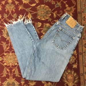 Custom distressed vintage Levi’s